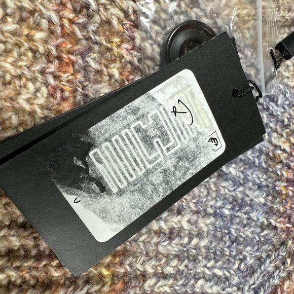 Rails NWT Josie Space Dye Cotton Blend Button Cardigan Amethyst Space Dye Size L - Picture 9 of 12